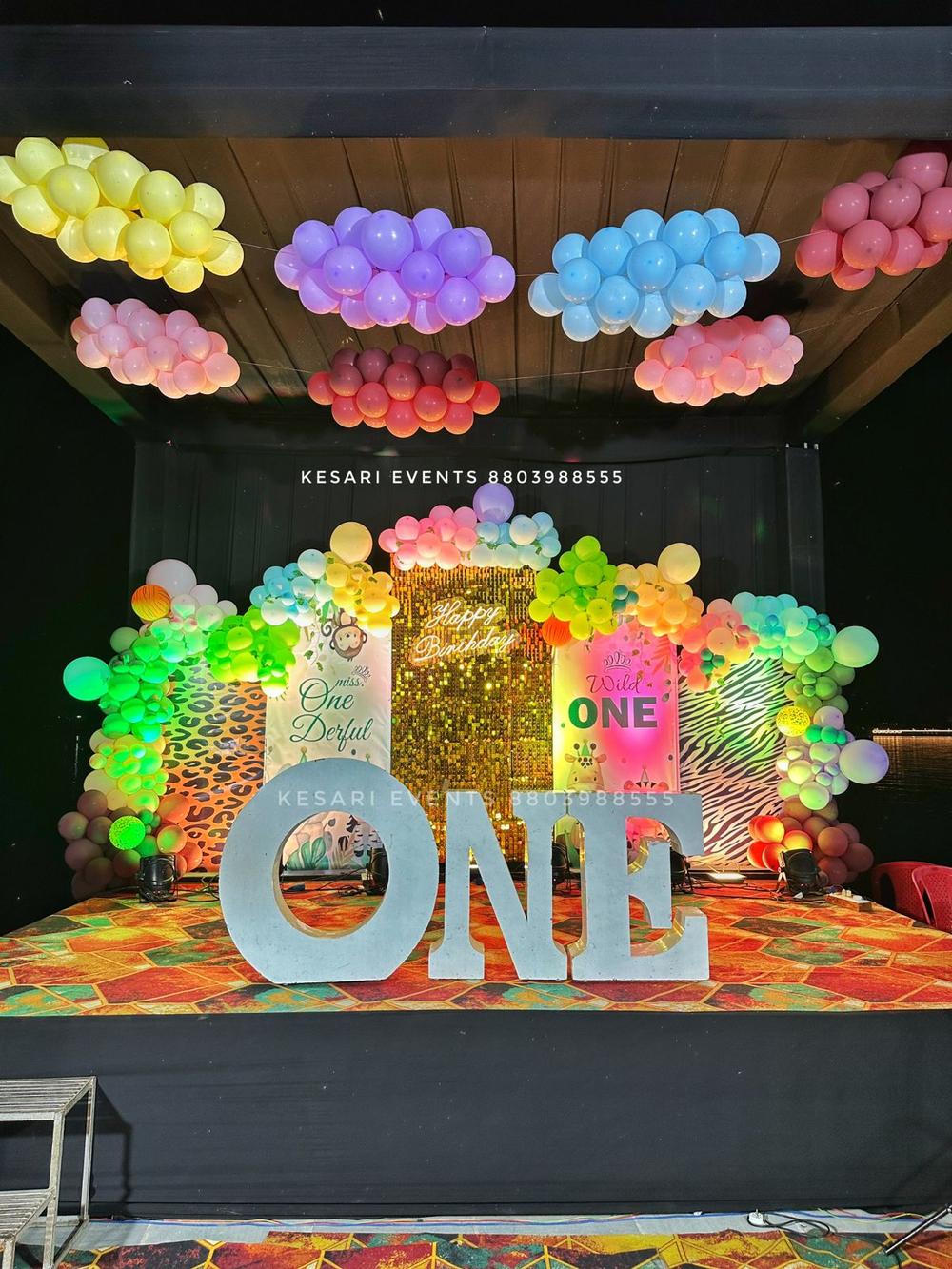 Naming ceremony setup